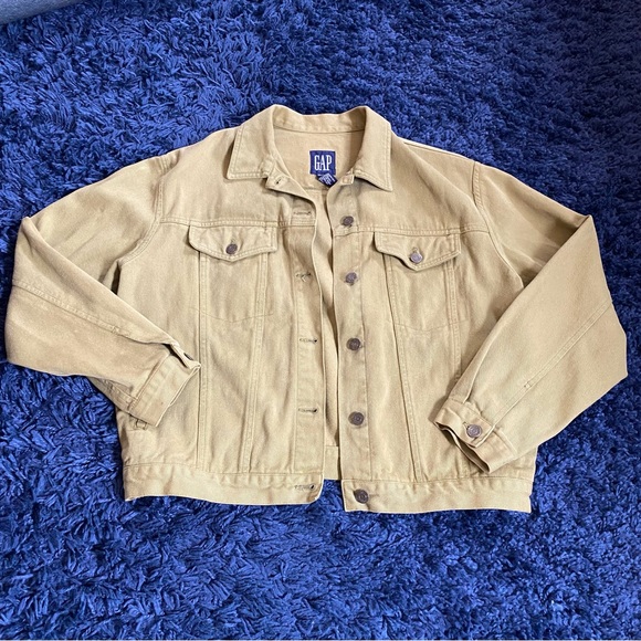 GAP Green Denim Jacket - Picture 2 of 4